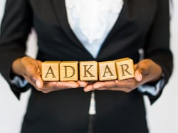 O ADKAR para a iniciativa de implantação da Gestão de Mudanças