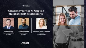 Answering Your Top AI Adoption Questions With Prosci Experts