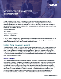 Graduate change management jobs uk