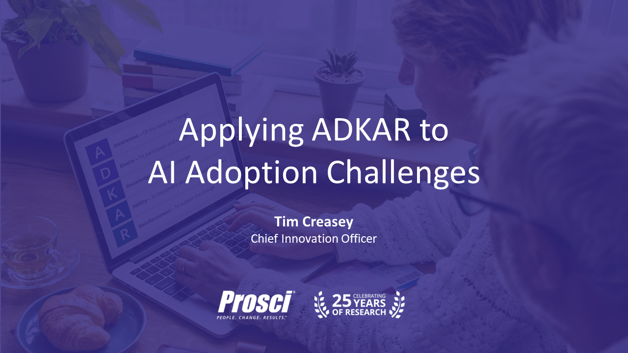Applying ADKAR to AI Adoption Challenges