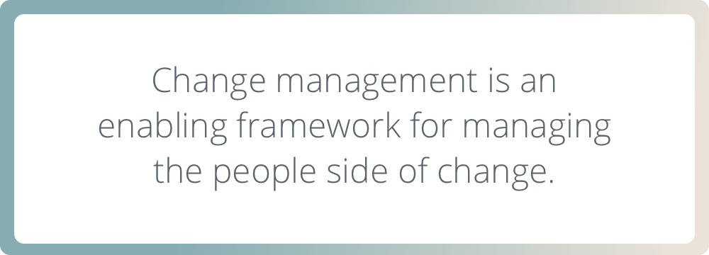 what is change management - desktop