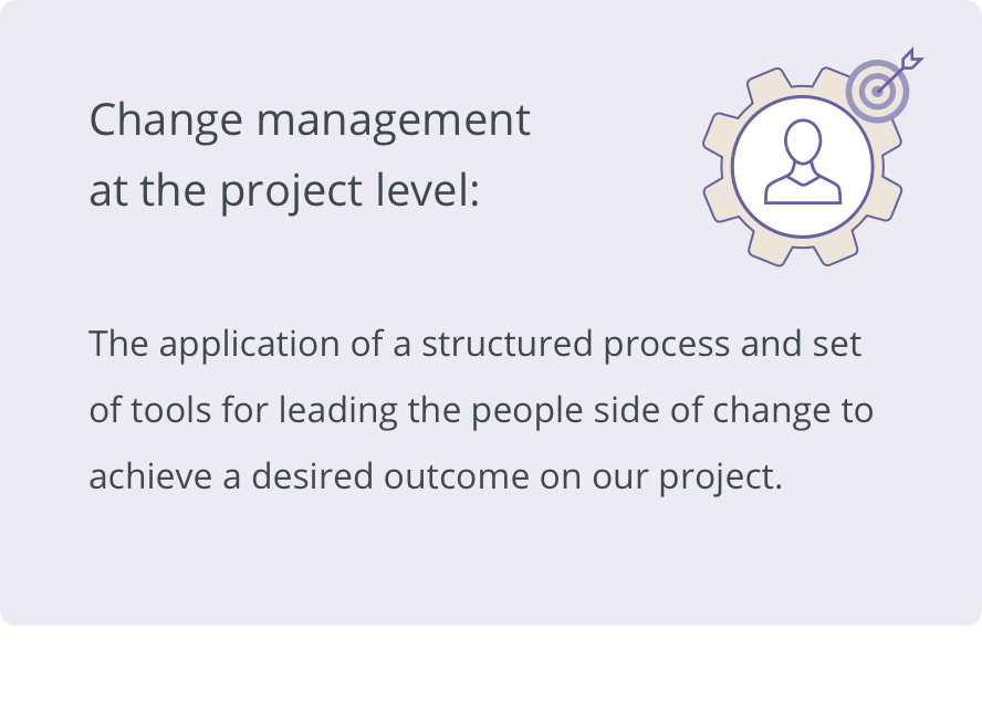 Change Management at the Project Level